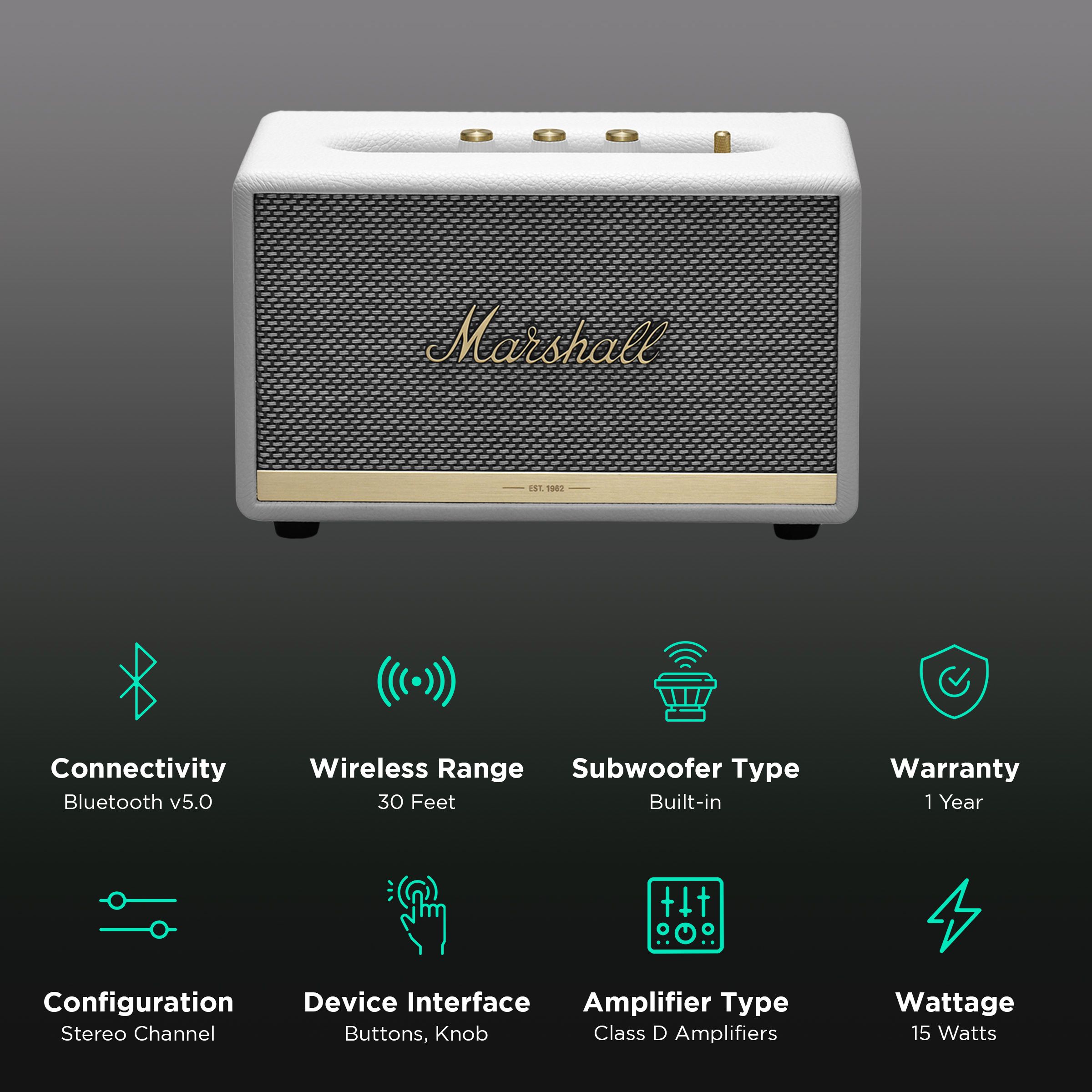 Buy Marshall Acton II 60W Portable Bluetooth Speaker (Customise